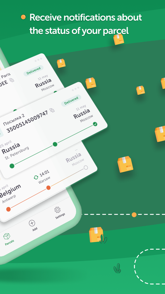 #2. Check Parcel (iOS) 由: WebInvest SIA