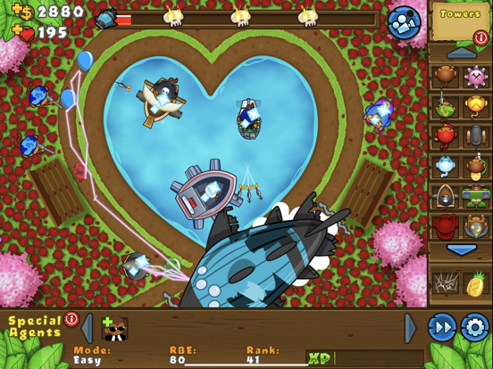 Screenshot #2 for Bloons TD 5 HD