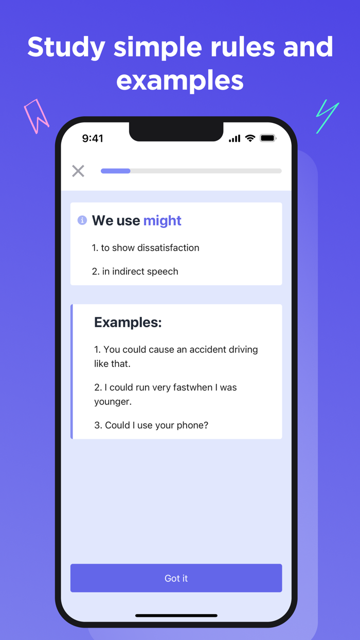 English Verbs Grammar test Pro