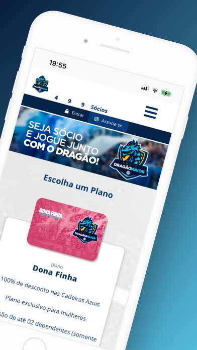 Sócio Torcedor Confiança Screenshot