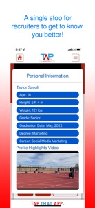 Total Athlete Profile screenshot #3 for iPhone