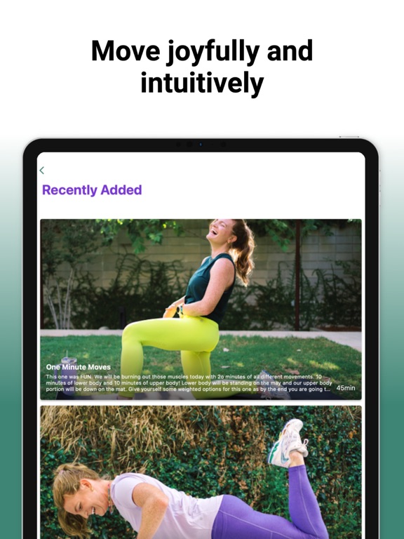 Frolick Fitness iPad screenshot 3 - Health & Fitness app