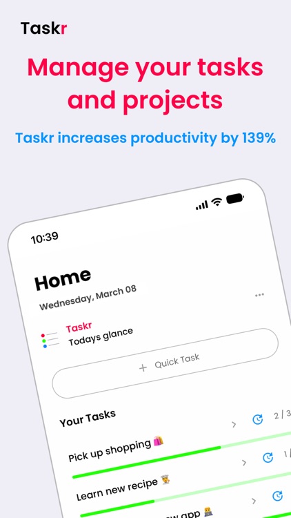 Taskr - Get things done