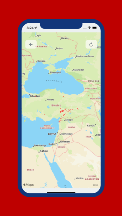 Deprem Uyarı Sistemi Screenshot