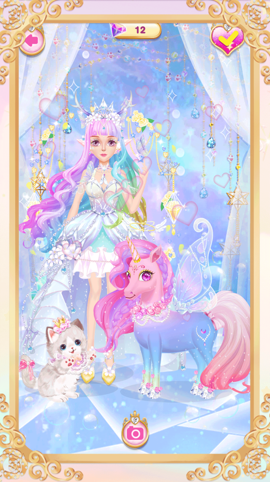 Princess unicorn dress up game - 1.3 - (iOS)