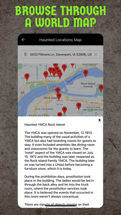 Haunted Maps Screenshot