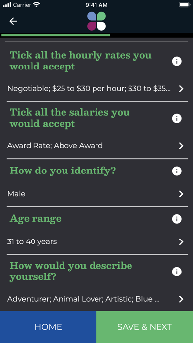 AiBLE: Job Search Screenshot