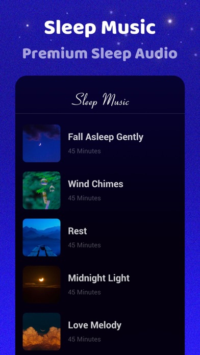 Deep Sleep: relaxing sounds Screenshot