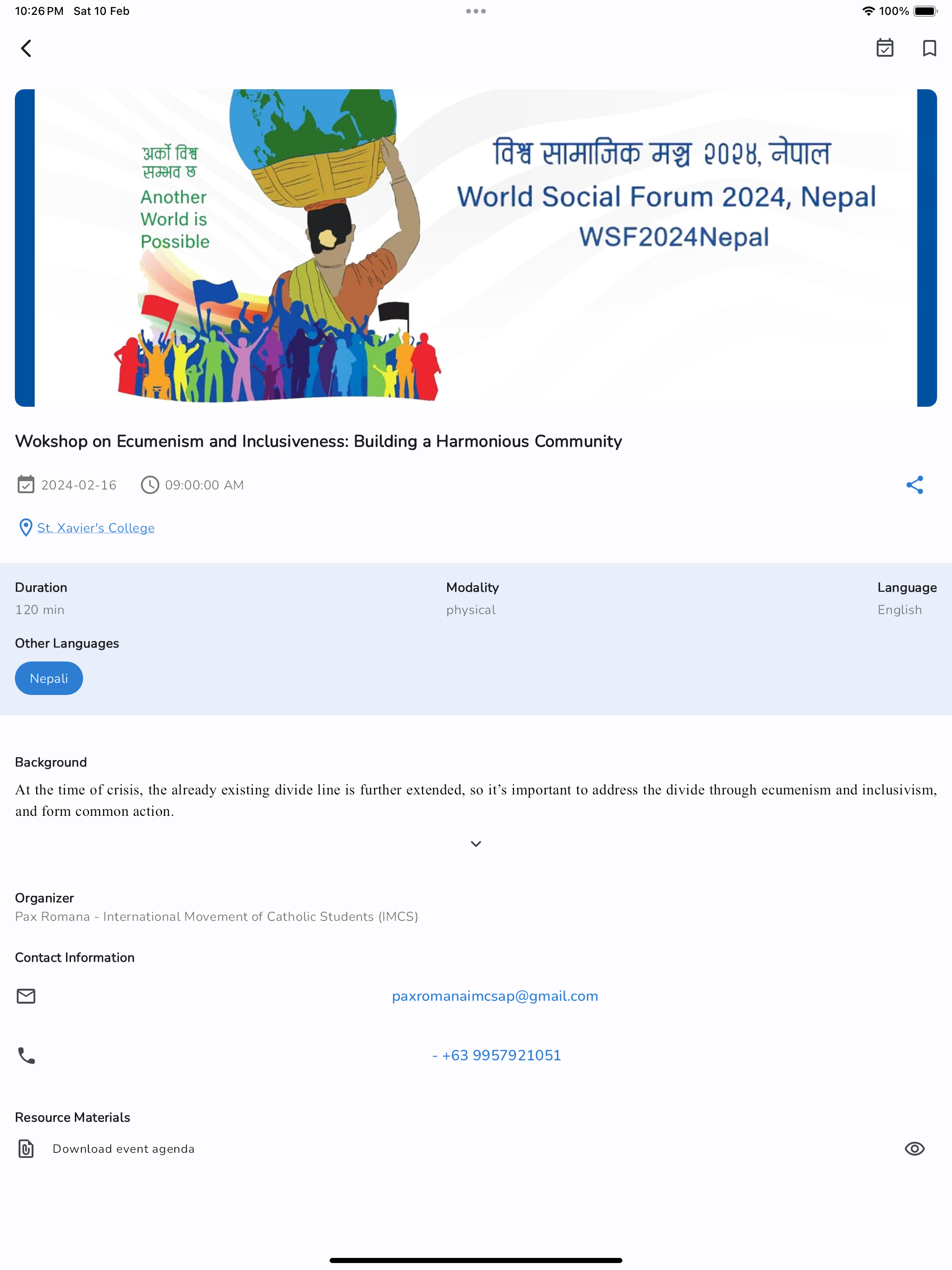 WSF 2024
