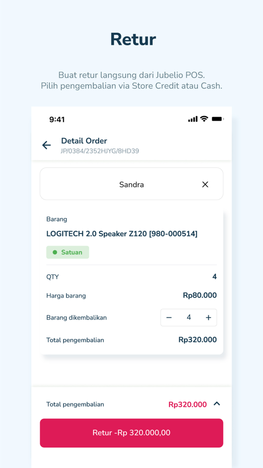 #5. Jubelio POS (iOS) 由: PT Guardia Teknologi Indonesia