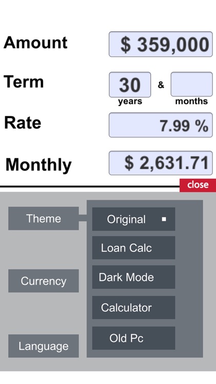 Loan Calculator 2.0