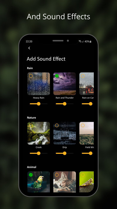 Balmy. Sleep, Relax, Focus Screenshot