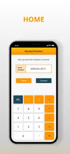 Standard Notation Calculator screenshot #2 for iPhone