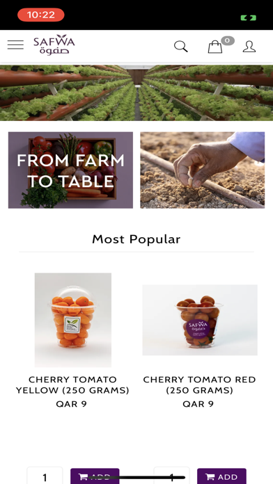 Safwa Farm: Farm Fresh Produce Screenshot