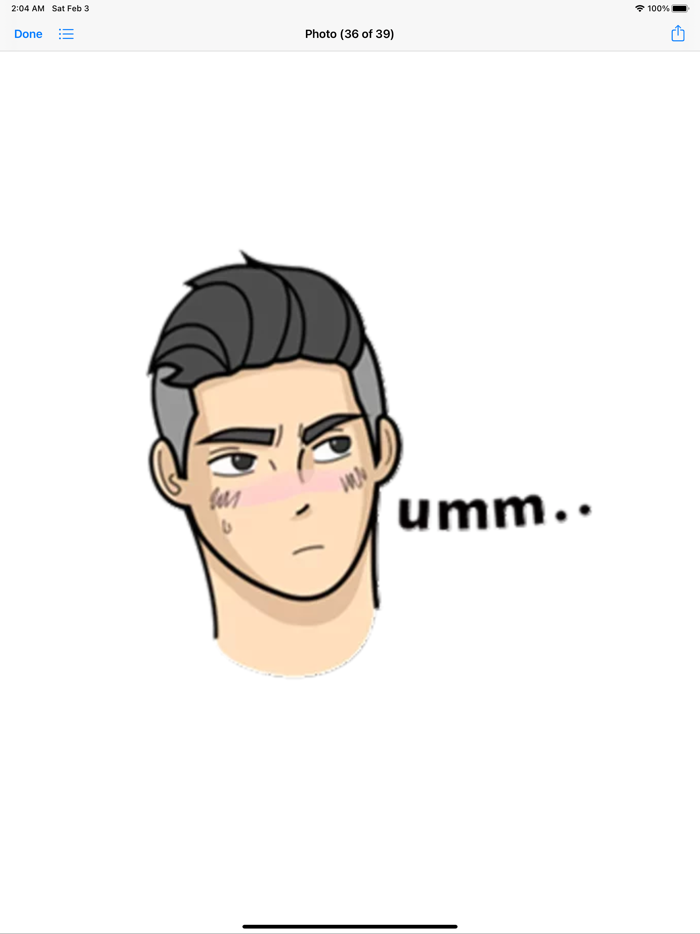 Its Men Time Stickers Pack