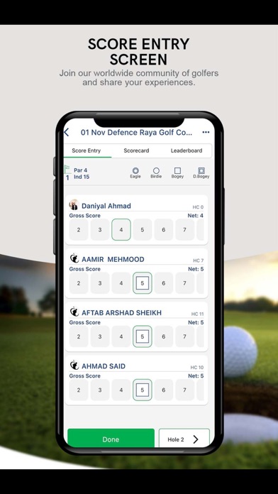 GEMGolfers Golf Leagues& Tours Screenshot