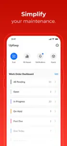UpKeep Work Order Maintenance screenshot #1 for iPhone