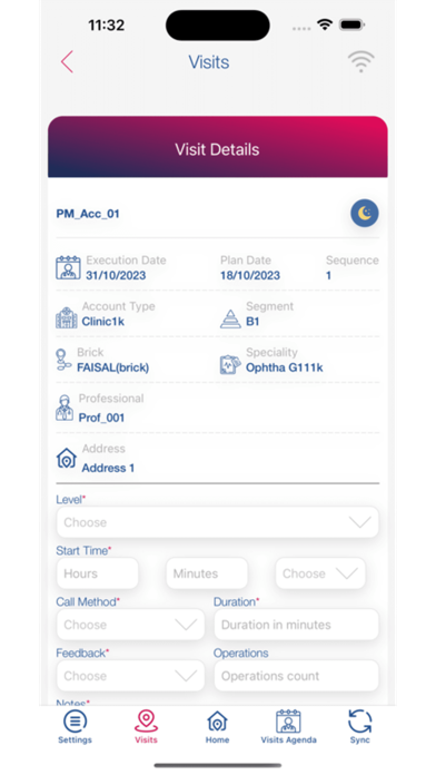 Metrics CRM Screenshot