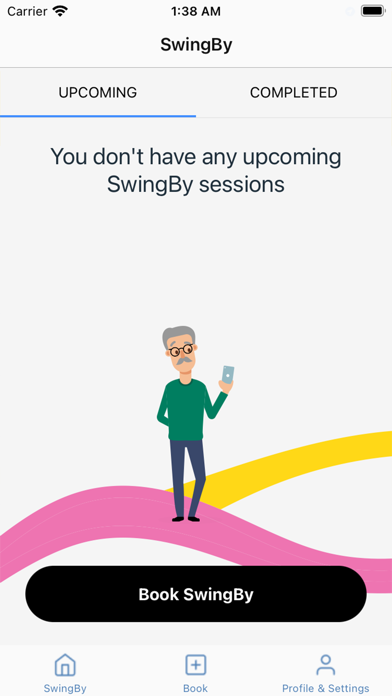SwingBy.care Screenshot