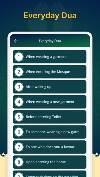 Masnoon Dua & Tasbeeh Counter Screenshot