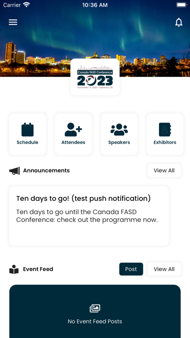 Canada FASD Conference 2023 Screenshot