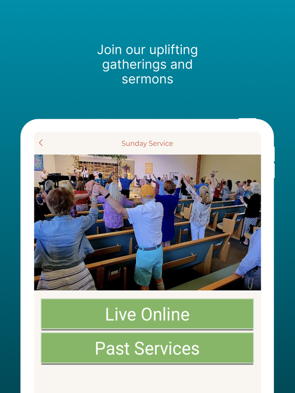 Unity of Nashville iPad screenshot 2 - Lifestyle app