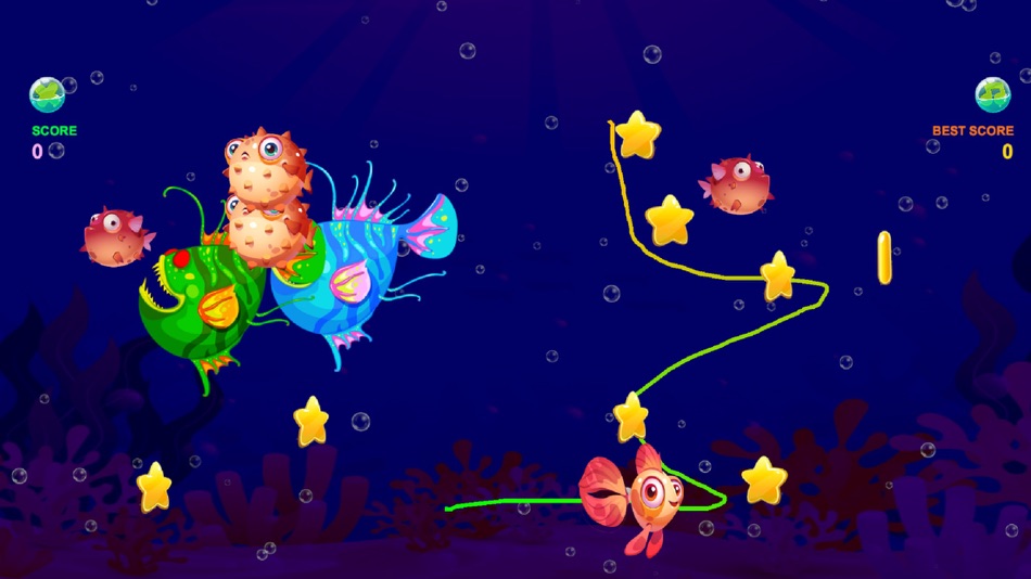#2. Goldfish Draw To Run (iOS) 由: Dinh Bac Ai