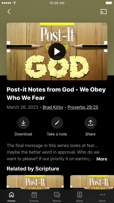 Eastwood Baptist Church Screenshot