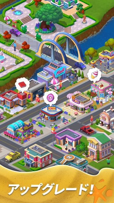 Match Town Makeover: 3マッチパズル