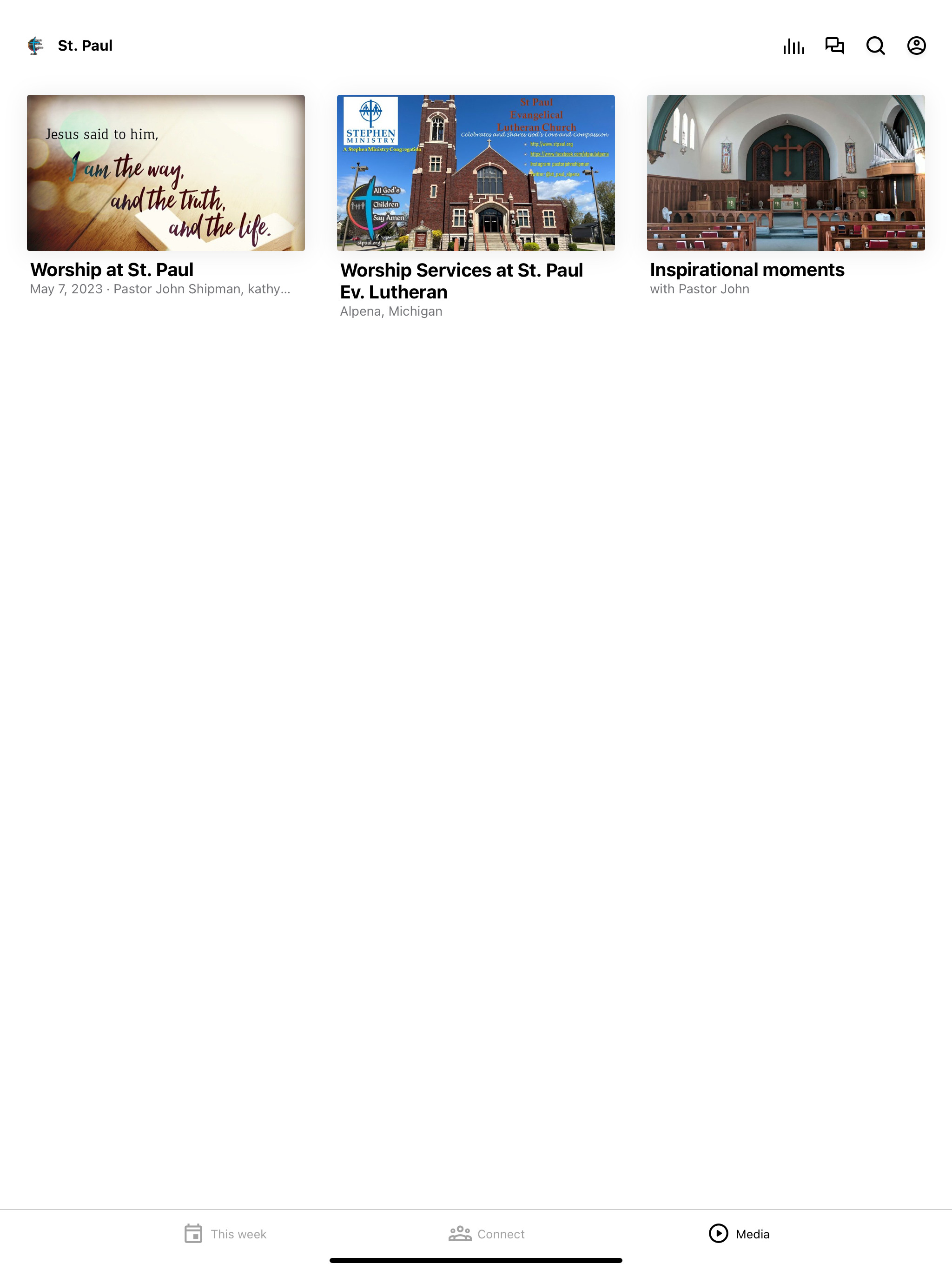 St. Paul Ev. Lutheran - Alpena screenshot 6