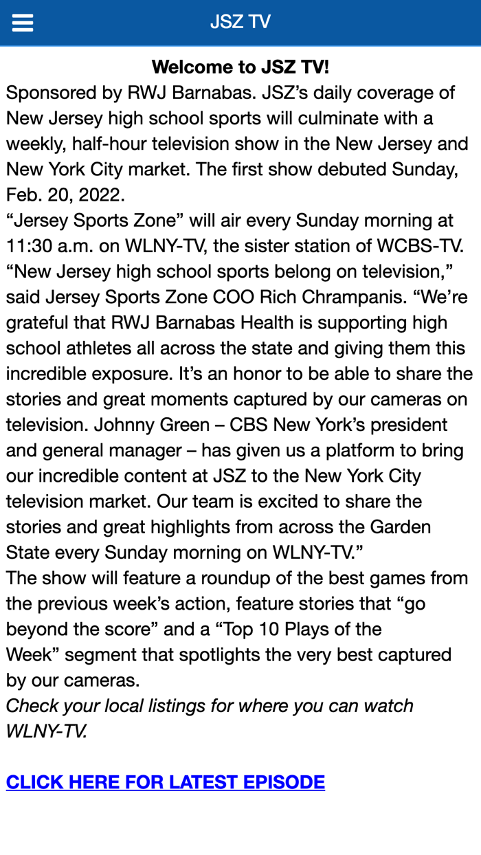 Jersey Sports Zone