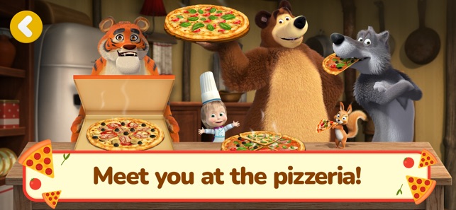Masha And The Bear: Pizzeria! On The App Store