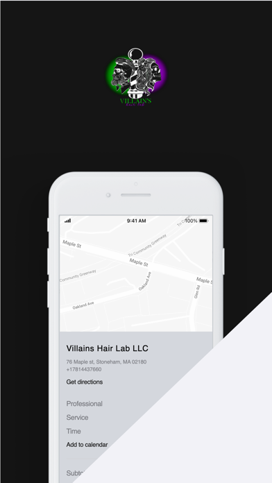 Villains Hair Lab Screenshot