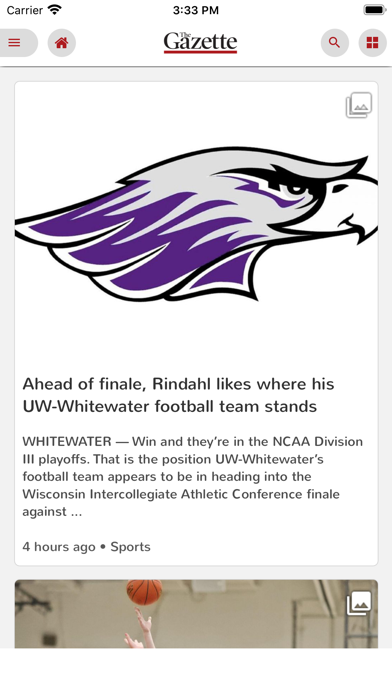 Janesville Gazette Screenshot