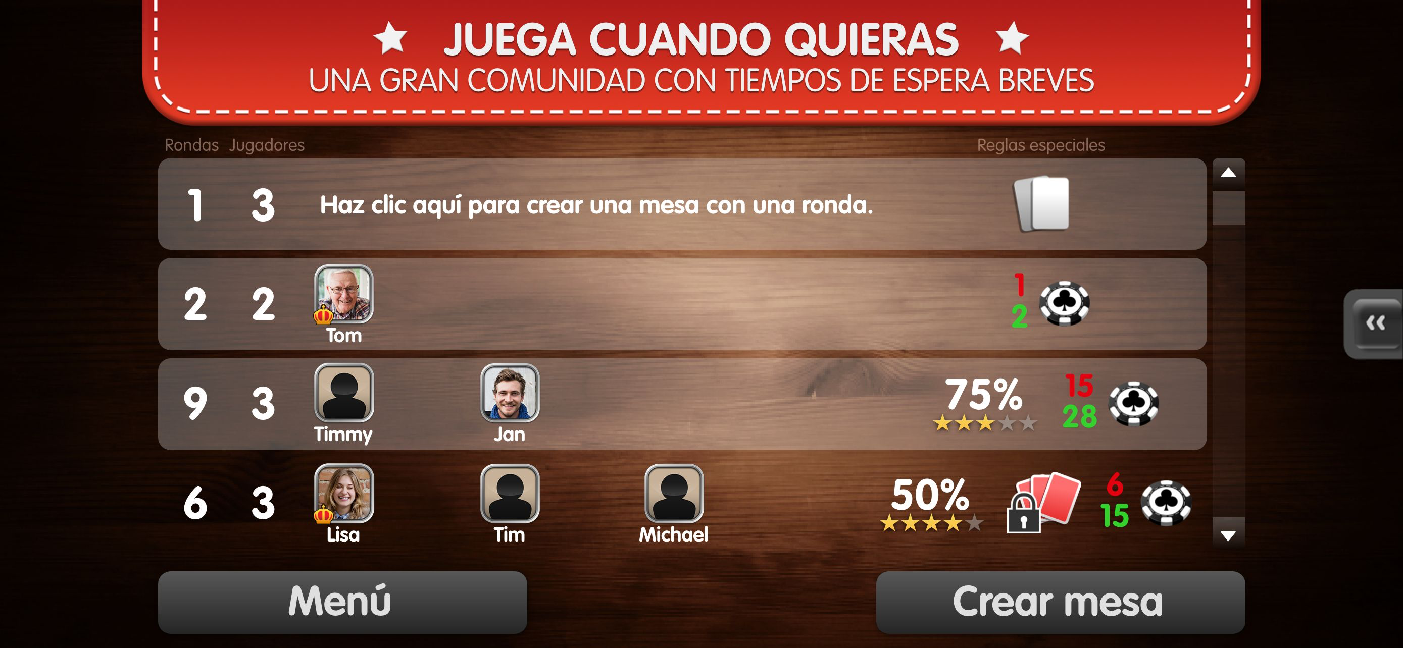 Pumba online juego de cartas