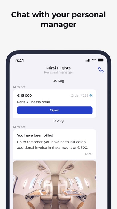 Mirai Flights Screenshot