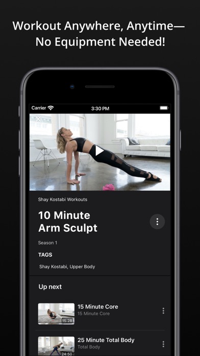 BodyselfieTV Online Workouts Screenshot