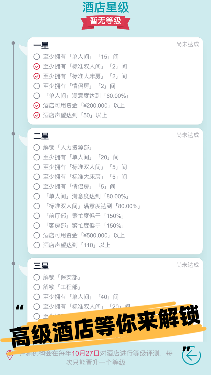 模拟经营大酒店--商业头脑大比拼
