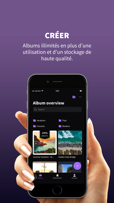 Screenshot #1 pour MyAlbum - photos et vidéos