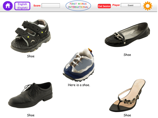 First Words Int. Home HD iPad app afbeelding 5