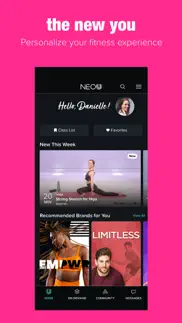 neou: fitness & exercise app iphone screenshot 3