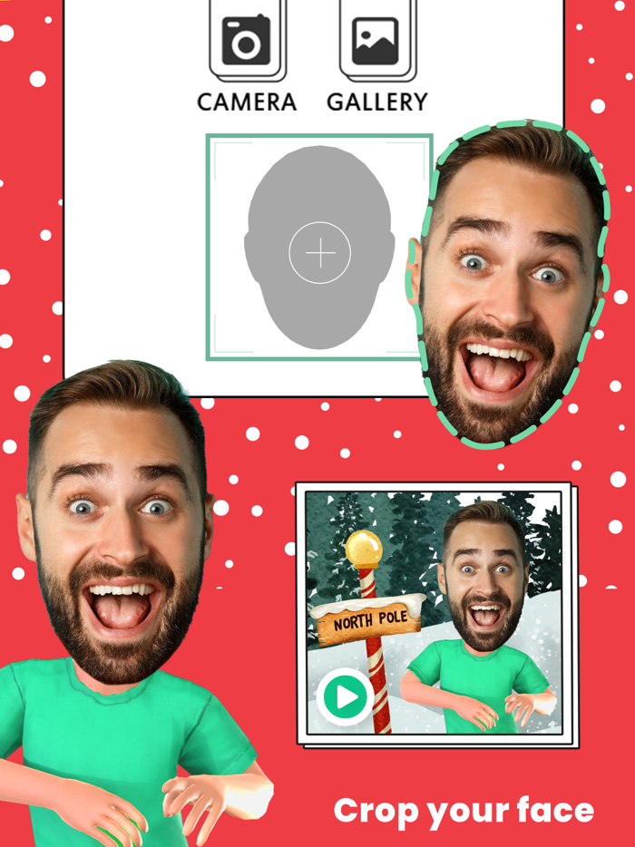 Face in Dance Videos 3D