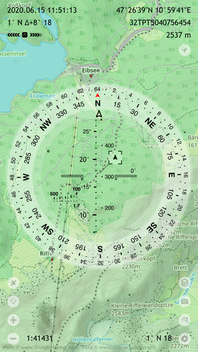 Commander Compass Go screenshot1