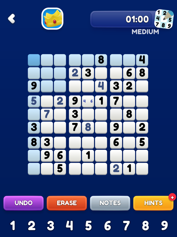 Killer Sudoku: Math Games screenshot 3