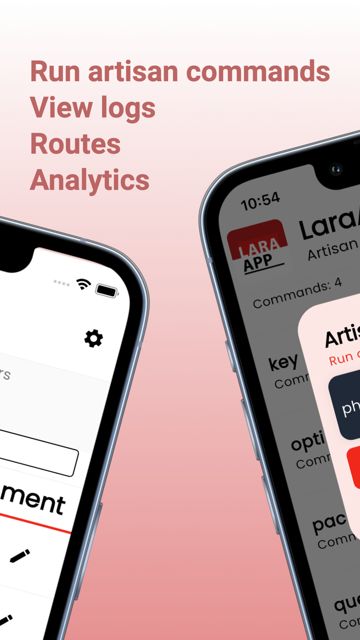 LaraApp for Laravel artisans