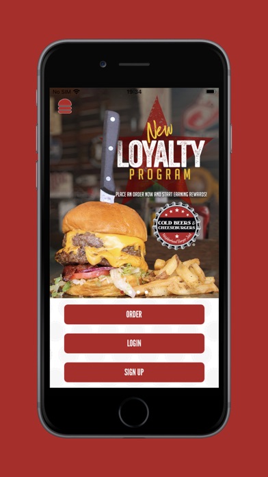 Cold Beers & Cheeseburgers App Screenshot