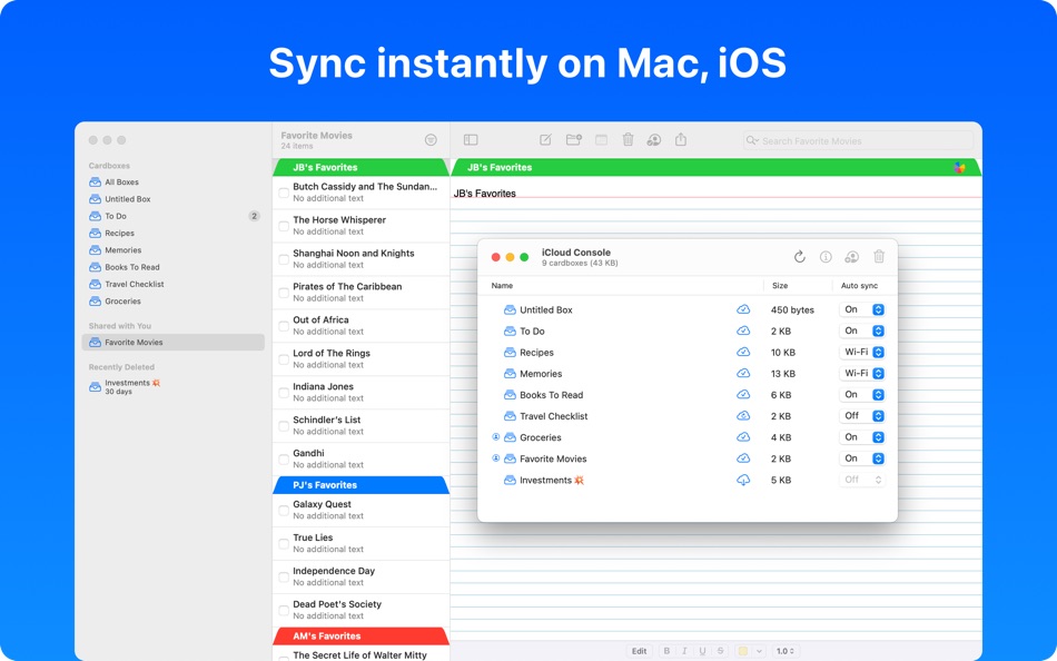 #3. QwikCards (macOS) 由: SoftFrame
