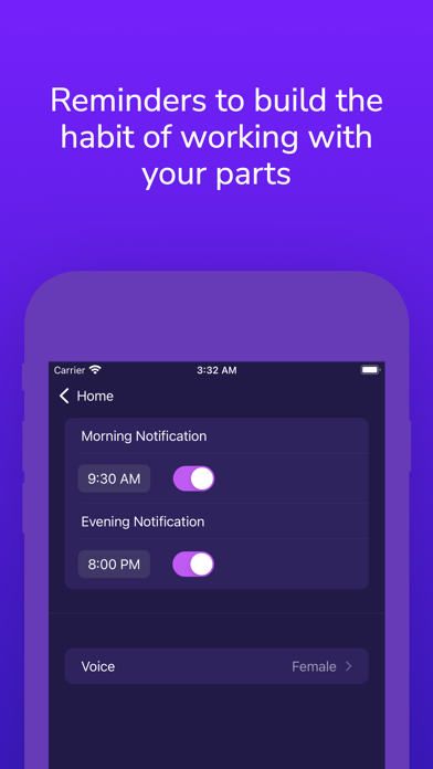 Parts Work Meditations Screenshot