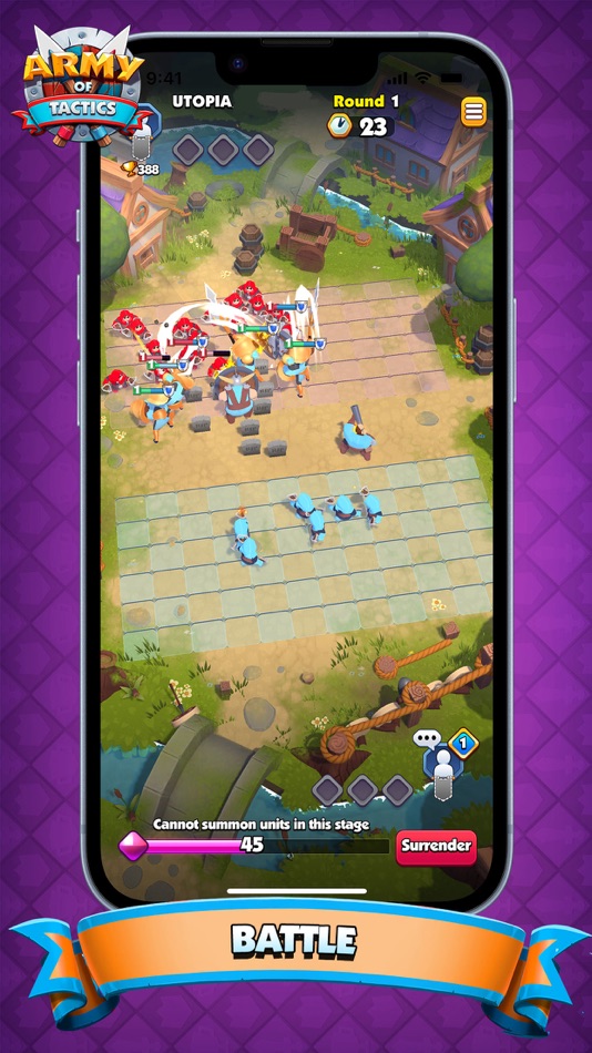 #1. Army of Tactics (iOS) 由: Army of Fortune