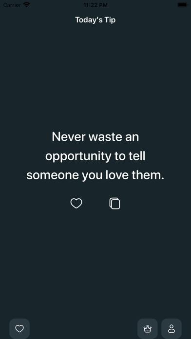 DailyTip: Today's Advice Screenshot
